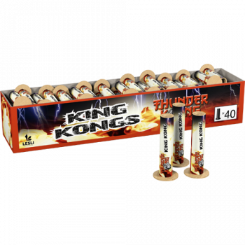 King Kongs, 40-er Schachtel mit  Bombenrohren
