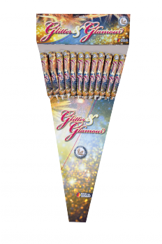 Glitter and Glamour, 12er Raketen-Sortiment