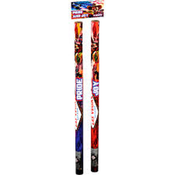 Pride and Joy, 2 Bombenrohre mit je 5 Schuss