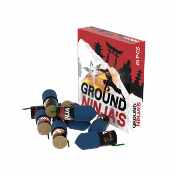 Ground Ninja`s, 10er Schachtel
