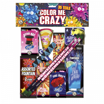 Color Me Crazy, 35-tlg. Leuchtsortiment