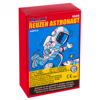 Reuzen Astronaut, 48 Böller im Päckchen