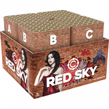 Red Sky Connect, 4er Verbund-Batterie mit 144 Schuss