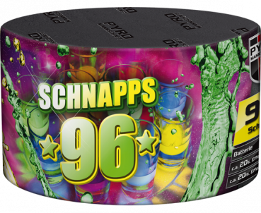 Schnapps 96, bunte Leuchtkugeln