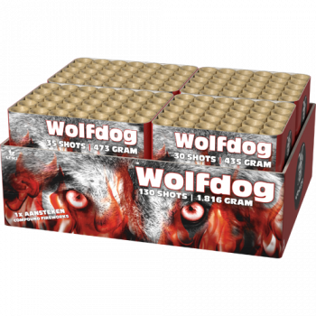 Wolfdog, 4er Verbund-Batterie mit 130 Schuss