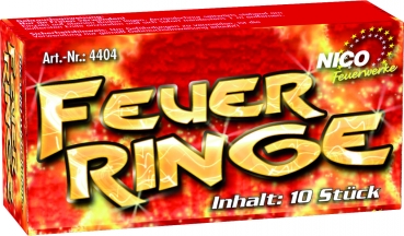 Feuerringe, 10er-Schachtel