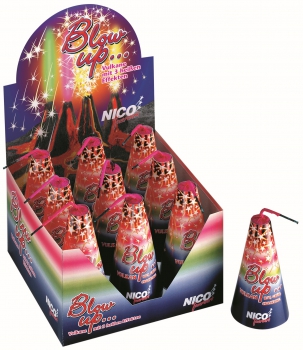 Blow Up Vulkan, 9 Stück im Display