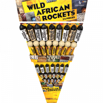Wild African Rockets, 35er Raketen-Sortiment