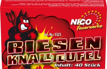 Riesen-Knallteufel, 40er-Schachtel