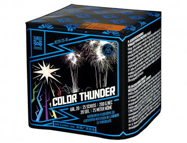 Color Thunder, 25 Schuss