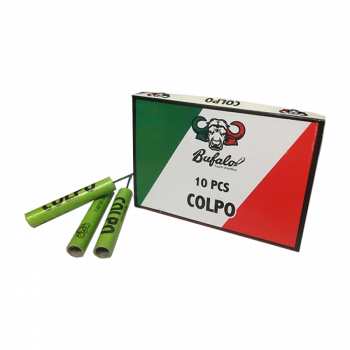 Bufalo Colpo, 10 Böller in der Schachtel