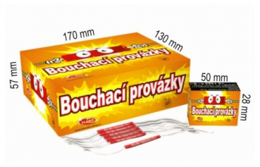 Knallschnüre, 12-er Set