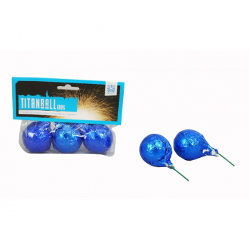 Titanball groß, 3-er Beutel