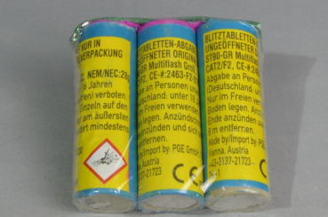 Multiflash - Blitzlicht, 3er
