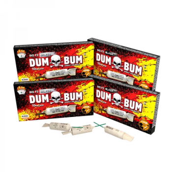 DumBum Big F2 Black, 10er