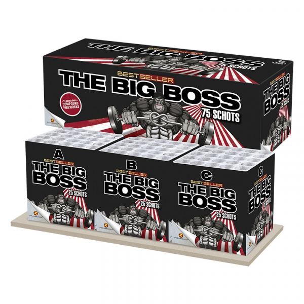 The Big Boss, 3er Verbund-Batterie mit 75 Schuss