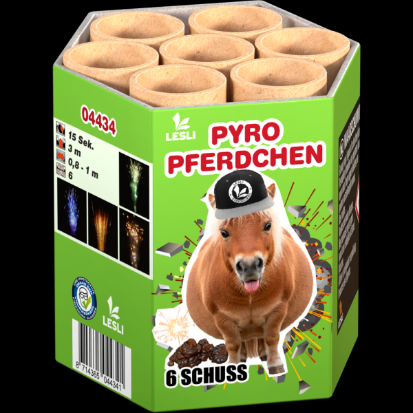 Pyro Pferdchen, Fontäne