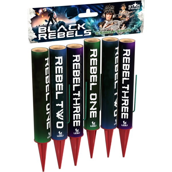 Black Rebels, 6er Set