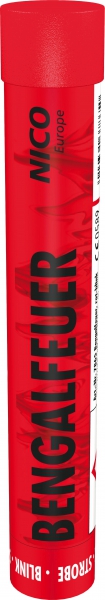 Bengalfeuer rot blinkend, 5er - Set