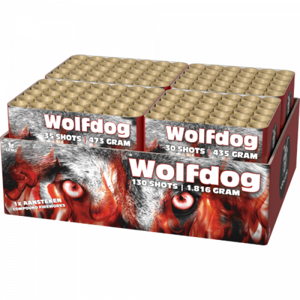 Wolfdog, 4er Verbund-Batterie mit 130 Schuss