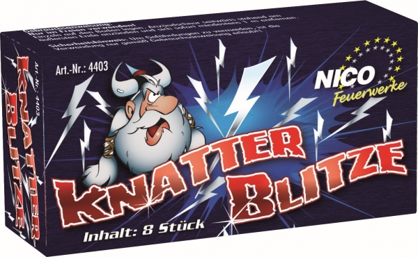 Knatterblitze, 8er-Schachtel