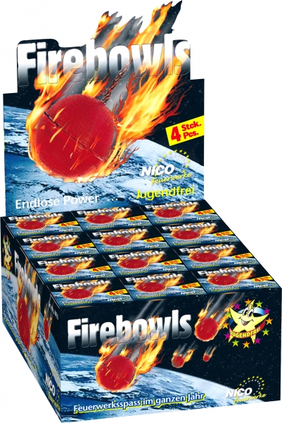 Firebowls, 4er-Schachtel