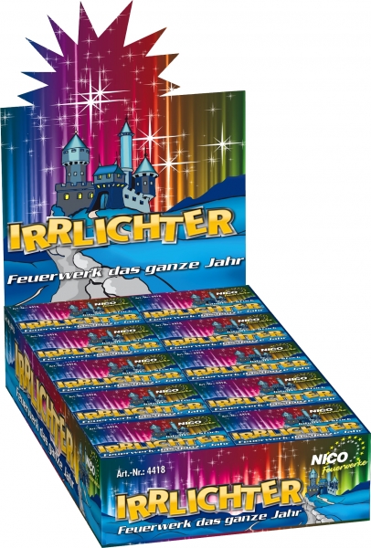 Irrlichter, 4er-Schachtel