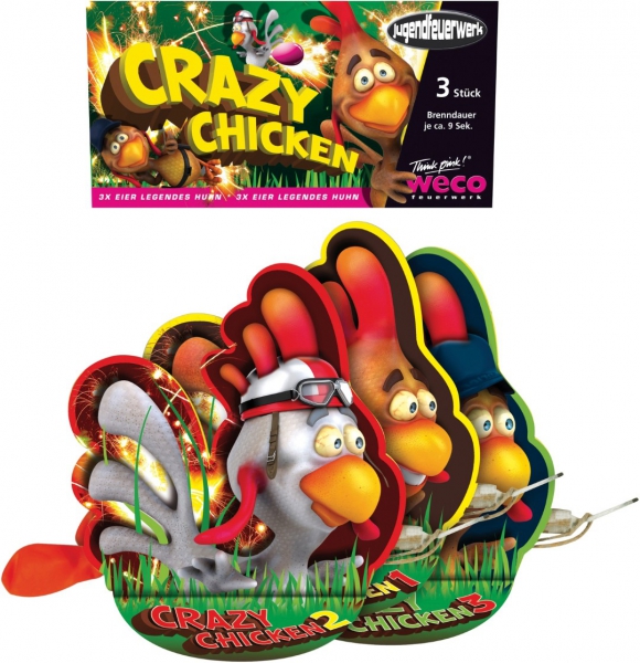 Crazy Chicken, 3er-Beutel