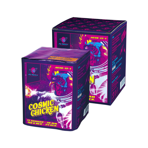 Cosmic Chicken, 12 Schuss