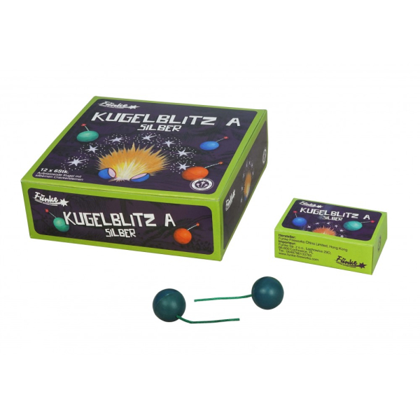 Kugelblitz A Silber, 6er - Schachtel