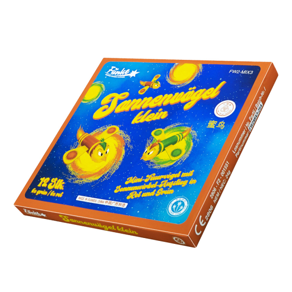 Sonnenvögel Klein, 12er - Pack